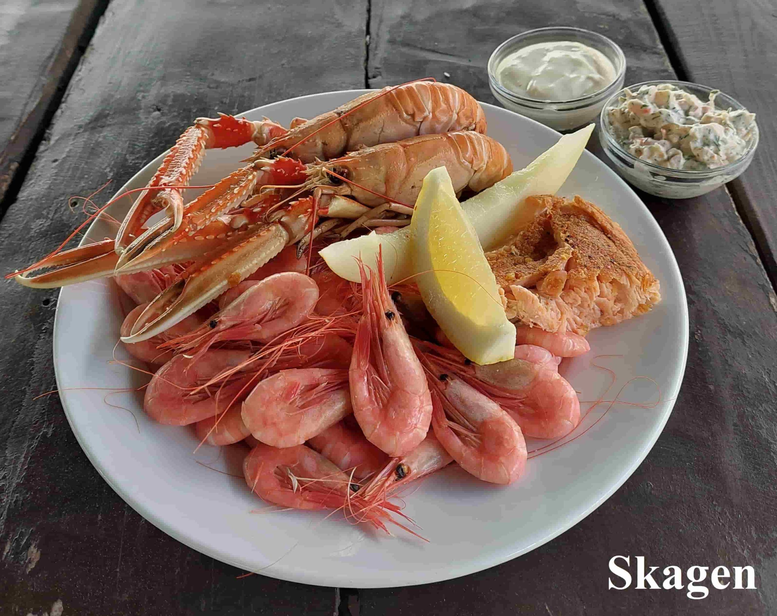 SKAGEN = Shrimps, crayfish & fish roe
